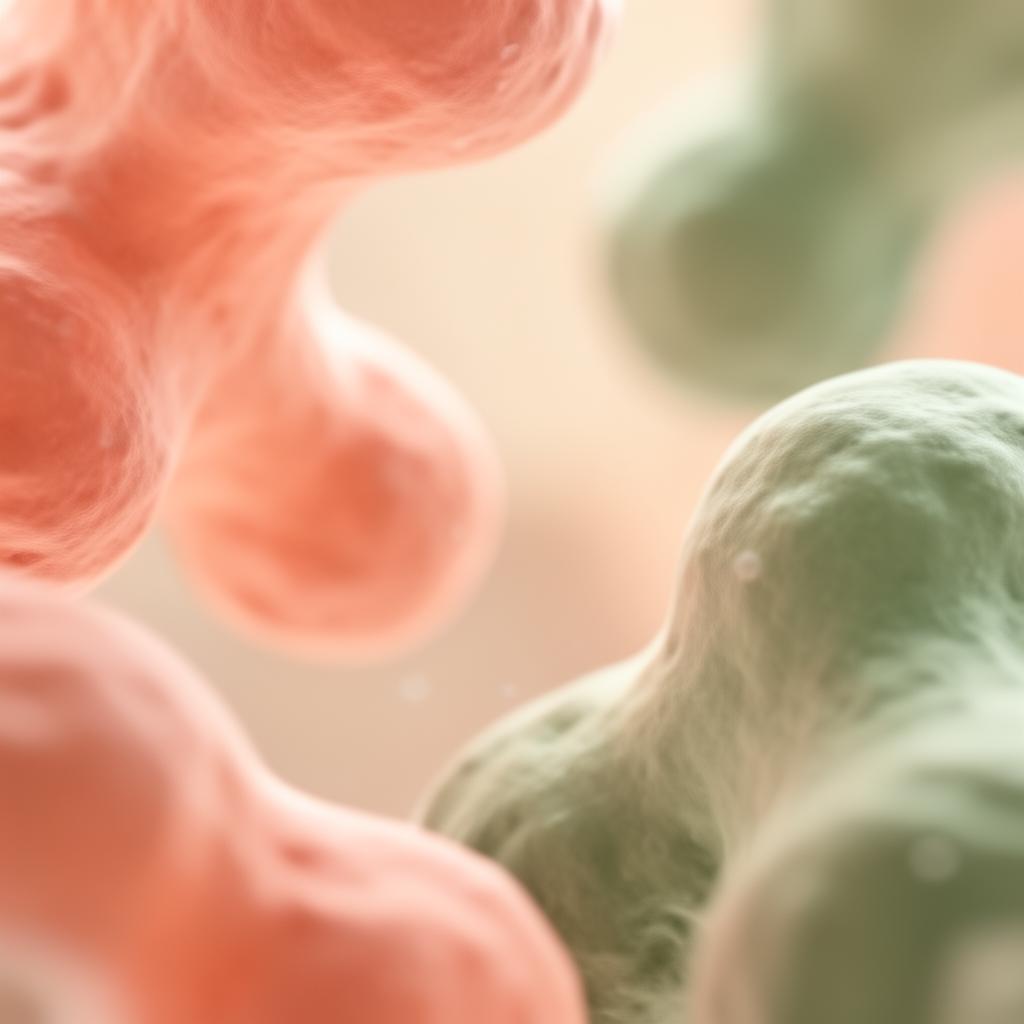 Reprezentare abstractă a microbiomului intestinal